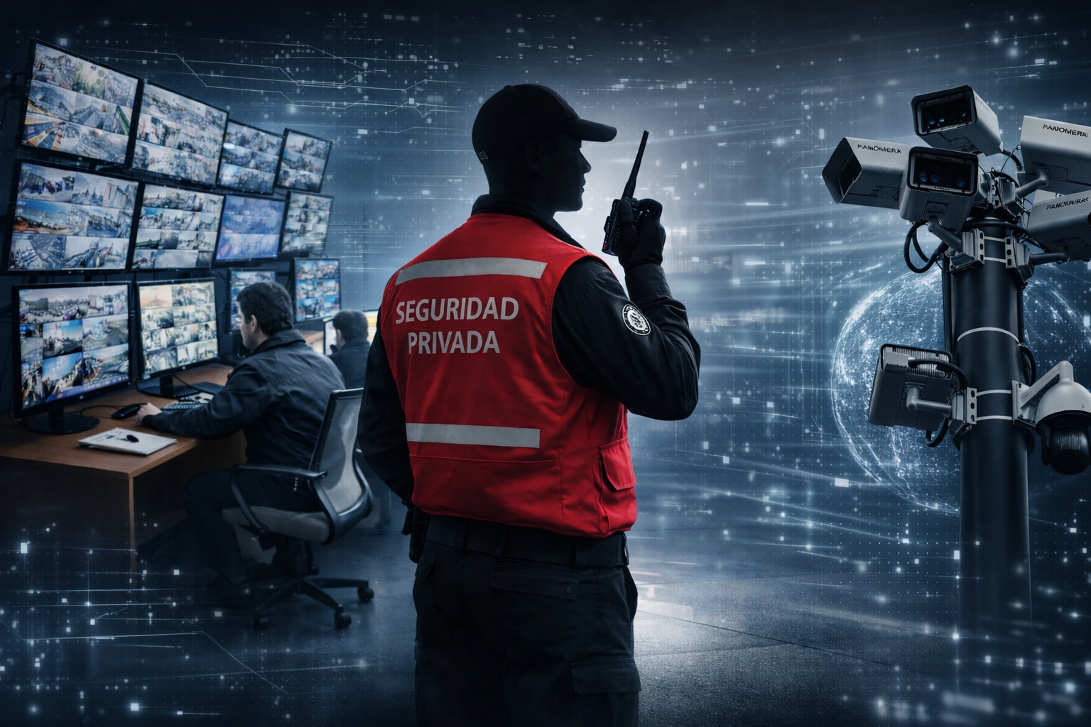 Seguridad privada, centro de monitoreo y camaras de vigilancia